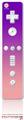 Wii Remote Controller Skin Smooth Fades Pink Purple