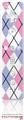Wii Remote Controller Skin - Argyle Pink and Blue