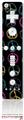 Wii Remote Controller Skin - Kearas Peace Signs Black