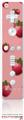 Wii Remote Controller Skin - Strawberries on Pink