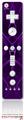 Wii Remote Controller Skin - Abstract 01 Purple