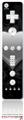 Wii Remote Controller Skin - Glass Heart Grunge Gray