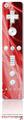 Wii Remote Controller Skin - Mystic Vortex Red