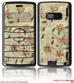 LG enV2 Skin Flowers and Berries Orange