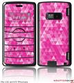 LG enV2 Skin Triangle Mosaic Fuchsia