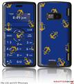 LG enV2 Skin Anchors Away Blue