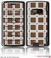 LG enV2 Skin Squared Chocolate Brown