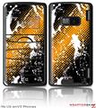 LG enV2 Skin Halftone Splatter White Orange