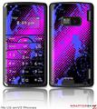 LG enV2 Skin Halftone Splatter Blue Hot Pink