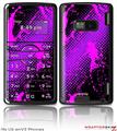 LG enV2 Skin Halftone Splatter Hot Pink Purple