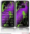 LG enV2 Skin Halftone Splatter Green Purple