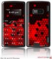 LG enV2 Skin HEX Red