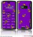 LG enV2 Skin Anchors Away Purple