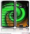 LG enV2 Skin - Alecias Swirl 01 Green