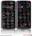 LG enV2 Skin - Kearas Peace Signs Black