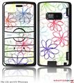 LG enV2 Skin - Kearas Flowers on White