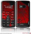 LG enV2 Skin - Spider Web