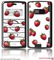 LG enV2 Skin - Strawberries on White