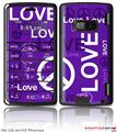 LG enV2 Skin - Love and Peace Purple