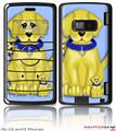 LG enV2 Skin - Puppy Dogs on Blue