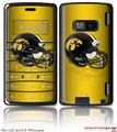 LG enV2 Skin - Iowa Hawkeyes Helmet