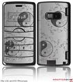 LG enV2 Skin - Feminine Yin Yang Gray