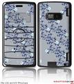 LG enV2 Skin - Victorian Design Blue