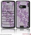 LG enV2 Skin - Victorian Design Purple