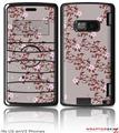 LG enV2 Skin - Victorian Design Red