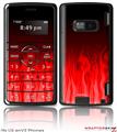 LG enV2 Skin - Fire Red