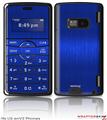 LG enV2 Skin - Brushed Metal Blue