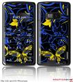 LG enV2 Skin - Twisted Garden Blue and Yellow
