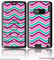 LG enV2 Skin Zig Zag Teal Pink Purple