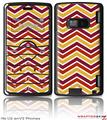 LG enV2 Skin Zig Zag Yellow Burgundy Orange