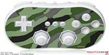 Wii Classic Controller Skin - Camouflage Green