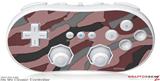 Wii Classic Controller Skin - Camouflage Pink