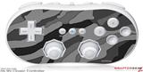 Wii Classic Controller Skin - Camouflage Gray