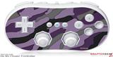 Wii Classic Controller Skin - Camouflage Purple