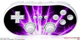 Wii Classic Controller Skin - Lightning Purple