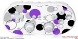 Wii Classic Controller Skin - Lots of Dots Purple on White