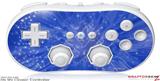 Wii Classic Controller Skin - Stardust Blue