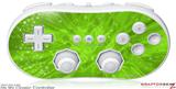 Wii Classic Controller Skin - Stardust Green