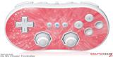 Wii Classic Controller Skin - Stardust Pink