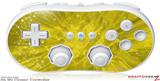 Wii Classic Controller Skin - Stardust Yellow