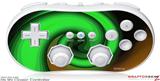 Wii Classic Controller Skin - Alecias Swirl 01 Green