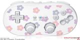 Wii Classic Controller Skin - Pastel Flowers