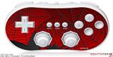 Wii Classic Controller Skin - Spider Web