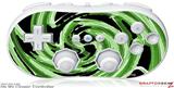 Wii Classic Controller Skin - Alecias Swirl 02 Green