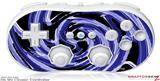 Wii Classic Controller Skin - Alecias Swirl 02 Blue