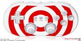 Wii Classic Controller Skin - Bullseye Red and White
